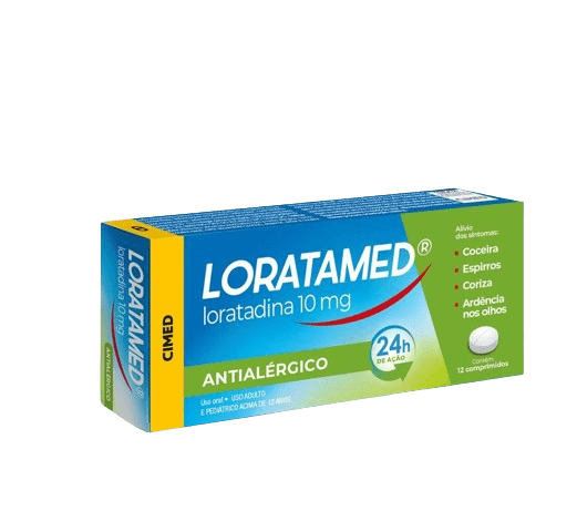 Antialérgico Loratamed c/ 12 comp.